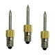 thumbnail image 1 of 3 Piezas Puntas para Soldador Puntas de Repuesto Soldador Eléctrico Accesorios Recargables Portátiles Material de Acero Adecuadas para Trabajos de, 1 of 5