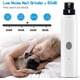 thumbnail image 3 of Molinillo de uñas para perros | Molinillo de uñas para perros con luz LED, molinillo de uñas para mascotas con muy poco ruido para perros grandes, medianos y pequeños y gatos., 3 of 7
