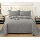 thumbnail image 2 of Cubrecama De Lujo Quilt Verano King - Super King Gris, 2 of 3