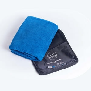 Toalla Xl Microfibra Terry Azul Pro Outdoor