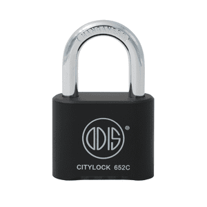 Candado Odis Citylock 652C 52Mm Combinación - Negro