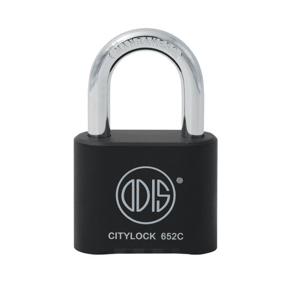 Candado Odis Citylock 652C 52mm Combinación - Negro