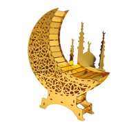 Bothyi - Decoración De Ramadán Led Acrílico Eid Festival Decoración Del Hogar Decoración Dormitorio Caja De Batería