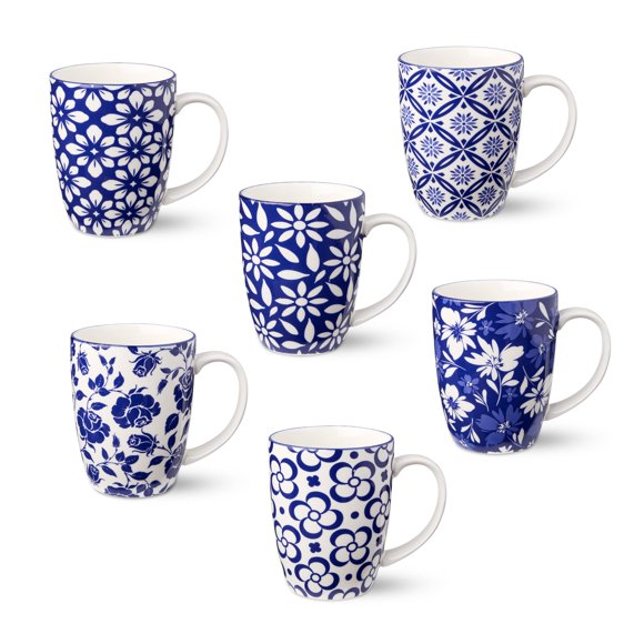 Juego de 6 tazas azul de 414 ml – Certified International