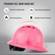 thumbnail image 3 of Casco de Seguridad Rosa con Ala Completa ProtectX Ventilado y Suspensión Ajustable de 6 Puntos Cumple OSHA, 3 of 6
