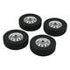 thumbnail image 2 of Neumáticos De Goma De Actualización De Simulación De 4 Piezas Llanta De Rueda De 2,2 Pulgadas Para Coche WPL D12, 2 of 3
