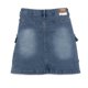 thumbnail image 2 of Falda Niña Denim Cargo Azul Pillin, 2 of 3