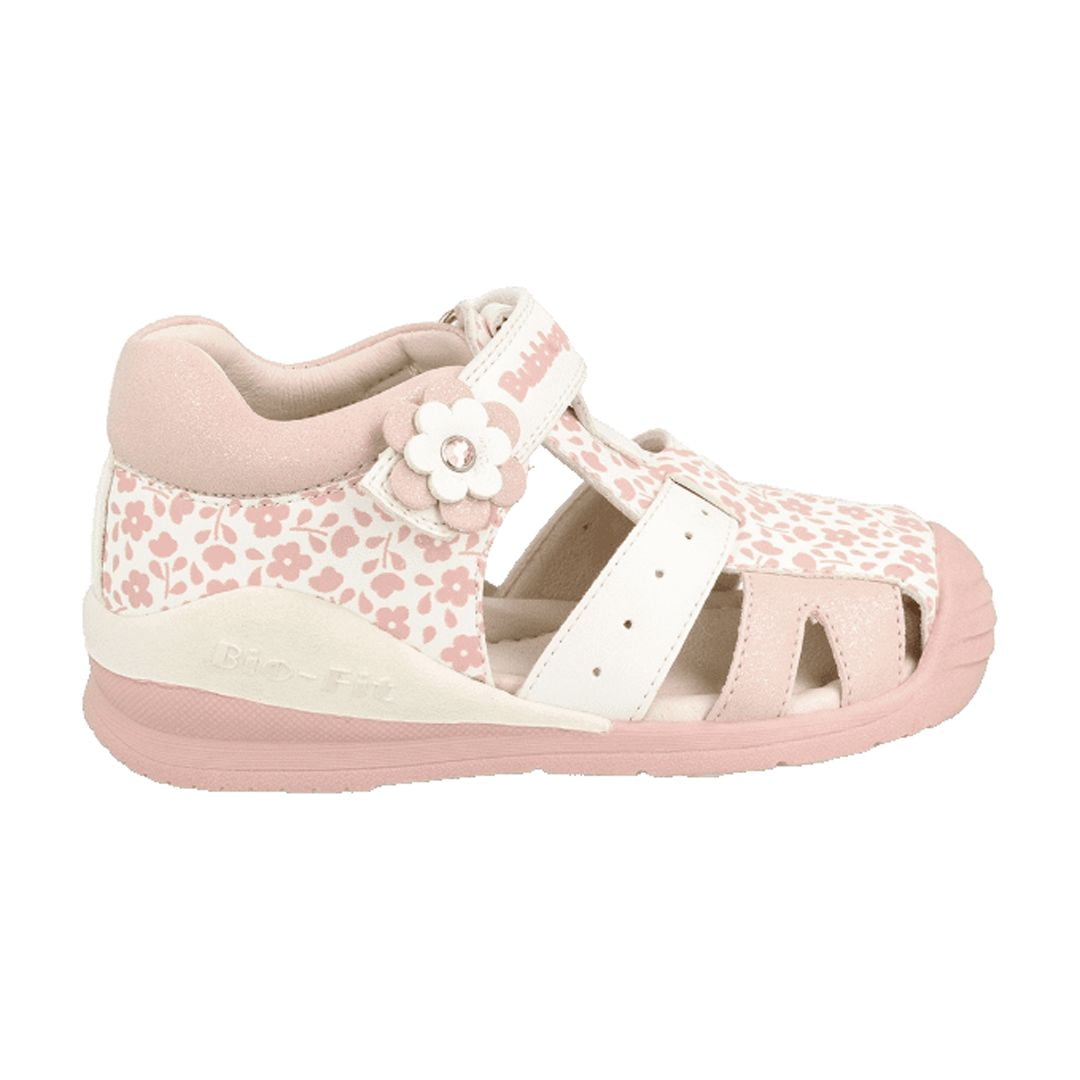 Bubble Gummers - Sandalias De Bebé Bubblegummers Bio Fit Rosadas | 061-1285 - Talla 20