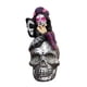 thumbnail image 3 of Estatuilla De Calavera Para Niña, Decoraciones De Halloween Para Escaparates De Tiendas, 3 of 6