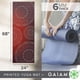 thumbnail image 3 of Tapete de yoga Gaiam Premium Print Extra grueso antideslizante de 6 mm metálico, 3 of 5