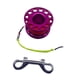 thumbnail image 1 of Carrete De Buceo Carrete De Buceo Con Línea De Alta Visibilidad De 30 M/100 Pies Y Carrete Rosa Con Clip, 1 of 5