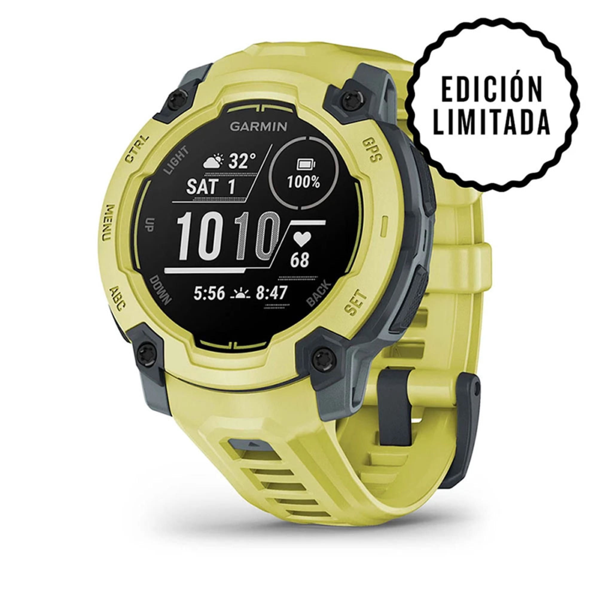 Garmin - Smartwatch Instinct E 45 Mm Color Electric Lime