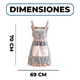 thumbnail image 2 of Delantal Cocina Pechera Mujer Bolsillos Estampado Floral, 2 of 10