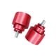 thumbnail image 1 of Tapas de Manillar de Aluminio CNC para Moto Honda CBR 600/1000RR, Rojo, 1 of 3