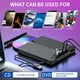 thumbnail image 2 of External CD/DVD Drive For Laptop, 7 In 1 USB 3.0 DVD Player Portable CD/DVD Burner, CD ROM External DVD Drive For Laptop Compatible With Laptop Desktop PC Windows 11/10/8/7 Linux Mac OS, 2 of 2