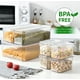 thumbnail image 4 of Set 7 Contenedores Organizador Refrigerador Cocina Con Tapa Calidad, 4 of 6