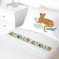 Tuyo Print - Juego De Sábanas 1 Pl Jungla