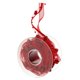 thumbnail image 1 of 5 Metros De Cuentas De Encaje De Cuentas De Corazón De Costura De Malla De Apliques De Artesanía Rojo 10 Mm, 1 of 3