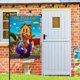 thumbnail image 2 of ¡Vamos Perro, Vamos!-bandera de jardín temática. Regalo perfecto para fans, amigos y familiares, ideal para actividades al aire libre y decoración de fiestas.28CM*45CM, 2 of 5