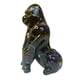 thumbnail image 2 of Estatua Moderna Coleccionable De Escultura De Gorila Para Centro De Mesa De Estantería De Oficina, Color Negro, 2 of 3