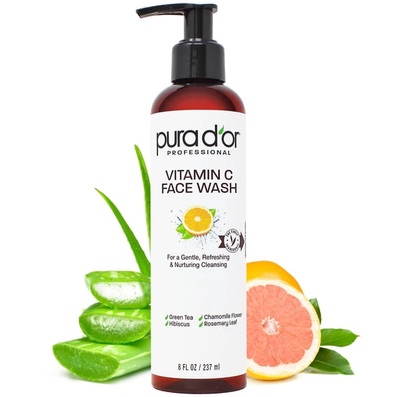 Jabón Facial Vitamina C Antioxidante 240 Ml Para Toda La Piel