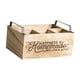 thumbnail image 5 of Caja Organizadora De Almacenamiento De Madera Para Utensilios, Ideal Para Fiestas, Comedores Y Mostradores., 5 of 5