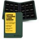 thumbnail image 1 of Carpeta bindrz para cartas con cremallera, 9 bolsillos, capacidad para 360 cartas, verde, 1 of 7