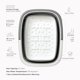 thumbnail image 2 of Bañera para pies Mantello plegable 15 L blanco y gris, 2 of 6