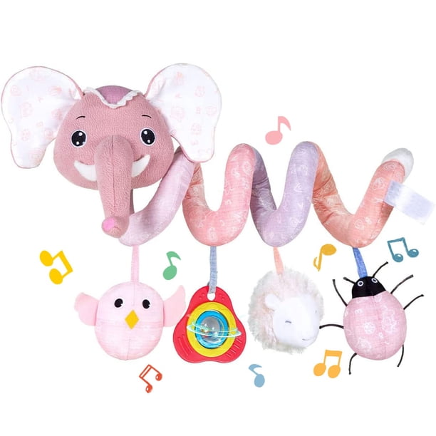 Cochecito Toys Koty con asiento de coche para recién nacidos, de 0 a 6 meses, con musical
