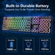 thumbnail image 5 of Teclado mecánico para juegos Redragon Typewriter K710W Black, 5 of 7