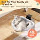 thumbnail image 5 of Cama De Escritorio Para Gato Con Abrazadera Y Peluche Sintético 42x35 Cm, 5 of 9