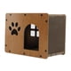 thumbnail image 4 of Casa De Cartón Para Gatos Cartón Corrugado Tama?o 55x29x28cm Para Pad Ejercicio, 4 of 5