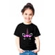 thumbnail image 2 of Polera Unicornio Corazon Holografico Rosado Niñas, 2 of 3
