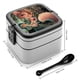 thumbnail image 2 of Lackadaisy Fiambrera de Doble Capa, Contenedor de Almuerzo Portátil Apilable, Almacenamiento de Alimentos Hermético a Prueba de Fugas, 1000ml, 2 of 6
