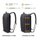 thumbnail image 3 of Mochila Knack Series 1 para portátil de viaje de 15 pulgadas con juego de accesorios, 3 of 6