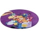 thumbnail image 1 of Bonkers Alfombra Redonda de Felpa Coral, Antideslizante, No Desprende Pelusas, Lavable y Duradera para Salón, Dormitorio y Habitación de Niños 60cm, 1 of 6