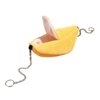 Magideal - Cama Colgante Para Hámster, Hamaca De Juguete, Cama Cálida Para Conejillo De Indias, Cabaña Para Hámster, Nido Para Dormir Para Ardilla, Erizo, Animal Banana