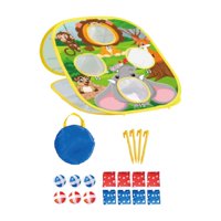 Ioensy - Juego De Lanzamiento De Bolsas De Frijoles 3 En 1 Para Niños, Patio Interior, Portátil, Playa, Estilo C