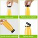 thumbnail image 5 of Pack X48 Botellas Pet Transparente Botellas Plastico 300ml Botella Pet Con Tapa Botellas Plásticas P, 5 of 10