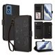 thumbnail image 1 of Funda Cartera Mariposa para [Motorola Moto G Play 2024 4G] con Soporte y Cremallera Negro, 1 of 6
