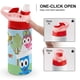 thumbnail image 4 of Aventura con los ChoopiesBotella de Agua con Tapa Pop Top de Un Toque, Acero Inoxidable, a Prueba de Fugas, para Deportes, Botella Infantil rosa 12 oz, 4 of 6