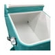 thumbnail image 3 of Cooler Retro Metalico Menta Con Manilla Y Ruedas 60 Litros, 3 of 3