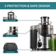thumbnail image 5 of Extractor de boca ancha Juicer Juilist 3, 800 W, 3 velocidades, 400 W, 5 of 8
