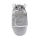 thumbnail image 1 of Manta Envolvente Para Bebé Recién Nacido, Bonito Regalo Para Niño, Manta Envolvente Elegante Para Recién Nacido, Gris, 70cm, 1 of 5
