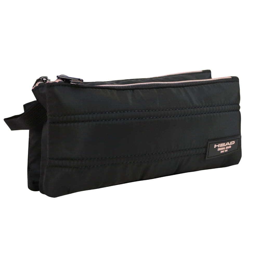 Estuche Triple Celerio Quilt Negro Head