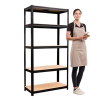 Prochef - Estante 90X40X180 Cm Acero Pintado 5 Band. 875 Kg