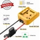 thumbnail image 2 of Paquete de 2 para Adaptador de Rueda de Potencia Compatible con Kit Convertidor de Batería Dewalt 20V con Interruptor y Fusible y Terminales de Cable y Cable 12 AWG para Juguetes de Auto RC DIY Ro..., 2 of 7