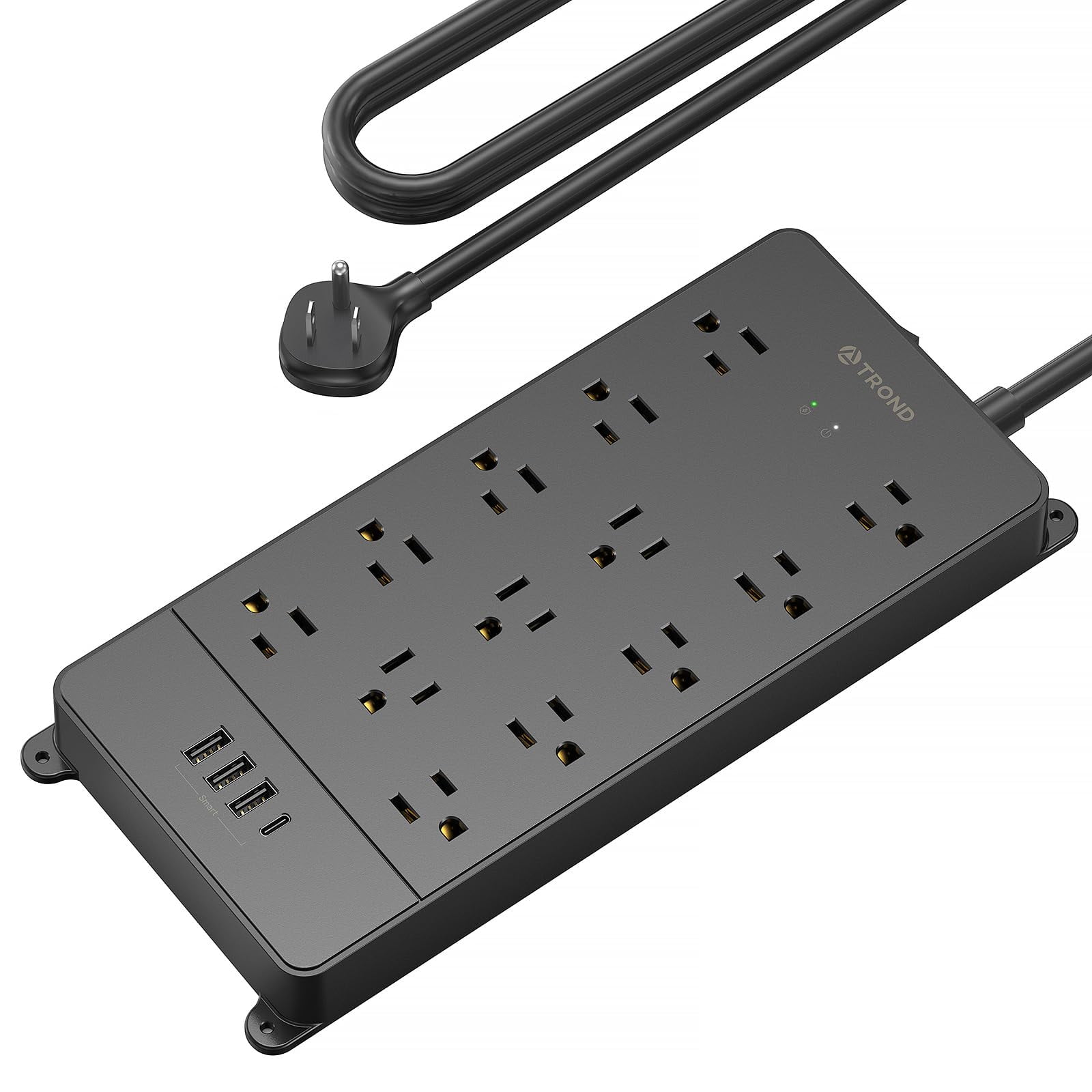 Trond - Protector Contra Sobretensiones Power Strip Protector Contra Sobretensiones 4000j