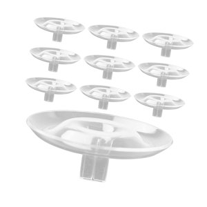 Bothyi - 10 Soportes De Flores Hidropónicas Para Decoración De Dormitorio, Estante De Vacaciones, 7 Cm X 2,6 Cm