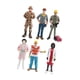 thumbnail image 5 of Modelos De Personajes Profesionales De 6 Piezas Figuras Colección De Manualidades Pintadas A Mano B, 5 of 5